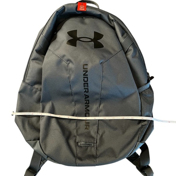 Under Armour Gray & Black Storm Hustle-Lite Backpack with Durable Design NWOT - Picture 12 of 15